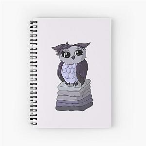 Cute Midnight Black Owl Notebook