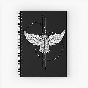 Owl Mandala Spiral Notebook