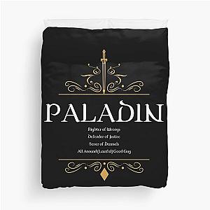 Paladin Paladins Tanker Tabletop RPG Addict Duvet Cover