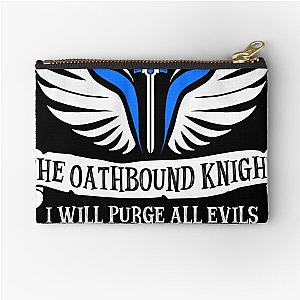 Paladin The Oathbound Knight- Dungeons  Dragons (White) Zipper Pouch