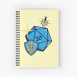 Paladin Dice Spiral Notebook