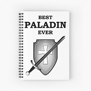 BEST PALADIN EVER RPG 5E Meme Class Spiral Notebook