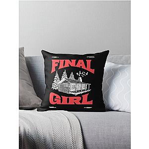 Final Girl Throw Pillow