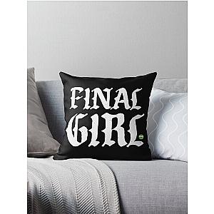 Final Girl Throw Pillow