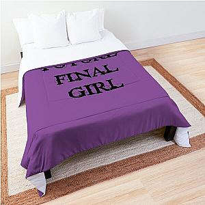 Future Final Girl (purple) Comforter