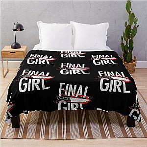 Final Girl  Throw Blanket