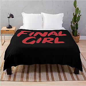 Final Girl  Throw Blanket