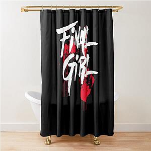 Final Girl Kickass Design Shower Curtain