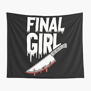 Womens Horror Final Girl Tapestry