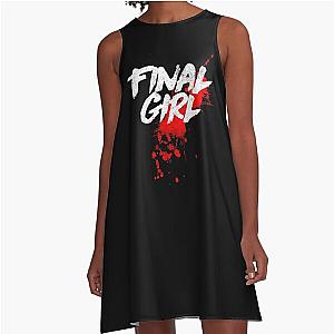 Final Girl Horror Movie Slasher Film A-Line Dress