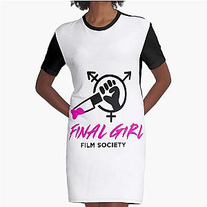 Final Girl Film Society Graphic T-Shirt Dress