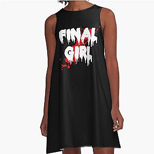 Final Girl Horror Movie Slasher Film A-Line Dress