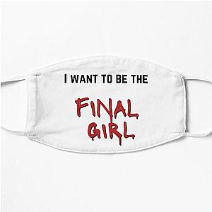 the final girl horror Flat Mask