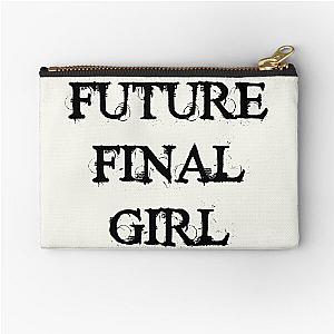 Future Final Girl (white) Zipper Pouch