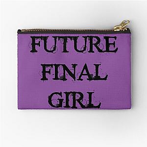 Future Final Girl (purple) Zipper Pouch