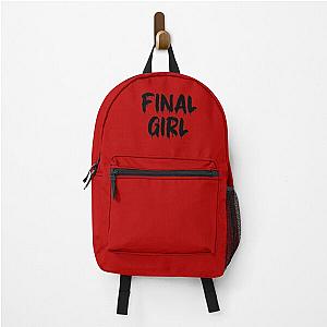 BLACK ON RED FINAL GIRL BLOOD DRIP Backpack