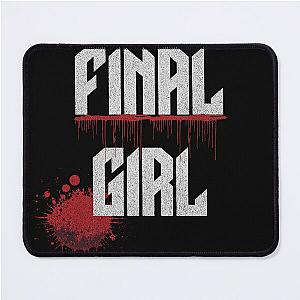 Final Girl Blood Splatter Horror Slasher Movie Mouse Pad