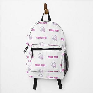 Final Girl pink and blue Backpack