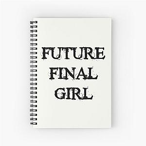 Future Final Girl (white) Spiral Notebook