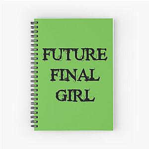 Future Final Girl (green) Spiral Notebook