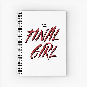 the final girl horror Spiral Notebook