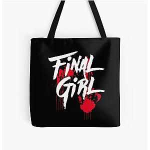 Final Girl Kickass Design All Over Print Tote Bag