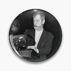 Rupert Greenall The Fixx BW Photograph Pin
