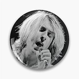 Cy Curnin - The Fixx BW Photograph Pin