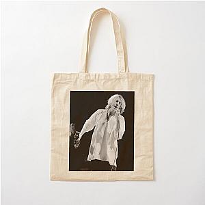 Cy Curnin - The Fixx - Black and White Photograph Cotton Tote Bag