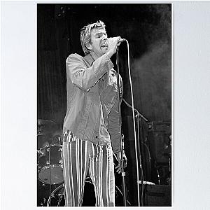 Cy Curnin - The Fixx - BW Poster