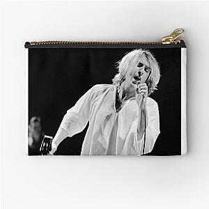 Cy Curnin - The Fixx - BW Photograph Zipper Pouch