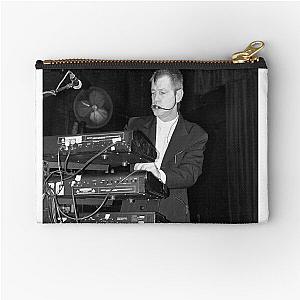 Rupert Greenall - The Fixx - BW Photograph Zipper Pouch