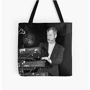 Rupert Greenall - The Fixx - BW Photograph All Over Print Tote Bag