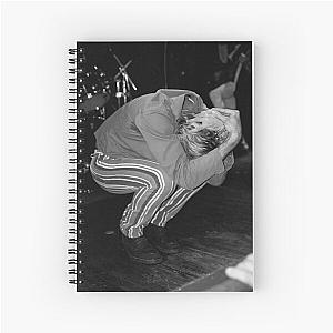 Cy Curnin - The Fixx - BW Photograph Spiral Notebook