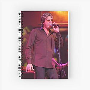 Cy Curnin - The Fixx - Photograph Spiral Notebook