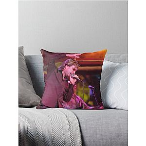 Cy Curnin - The Fixx - Photograph Throw Pillow