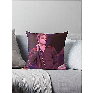 Cy Curnin - The Fixx - Photograph Throw Pillow