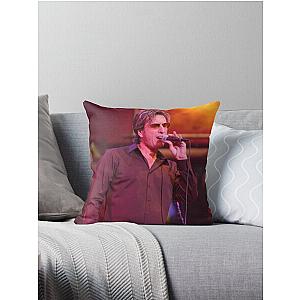 Cy Curnin - The Fixx - Photograph Throw Pillow