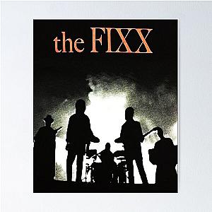 the real music popular The Fixx band  Poster