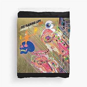 The Flaming Lips A Psychedelic Rock Band And Pop Cover Album Greatest Hits Deluxe Edition Tour 2019 Duvet Cover