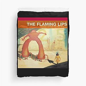 Women My Favorite Flaming Lips  Yoshimi Battles The Pink Robots Retro Vintage Duvet Cover