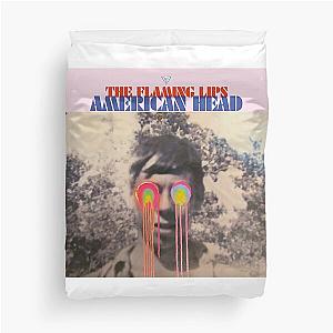 The Flaming Lips A Psychedelic Rock Band And Pop  Warroe American Head Techno Duvet Cover