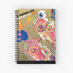 The Flaming Lips A Psychedelic Rock Band And Pop Cover Album Greatest Hits Deluxe Edition Tour 2019 Spiral Notebook