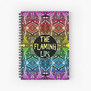 The Flaming Lips - Rainbow Pride Pattern 4 Spiral Notebook