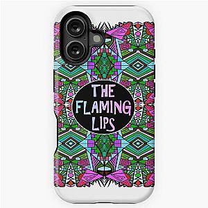 The Flaming Lips A Psychedelic Rock Band And Pop  - Psychedelic Pattern 2 Music iPhone Tough Case