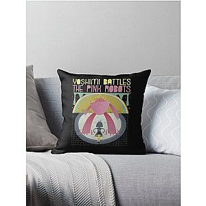 The Flaming Lips 'Yoshimi Battles The Pink Robots' Poster 3 Throw Pillow