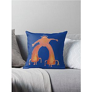 The Flaming Lips - Pink Robot Throw Pillow