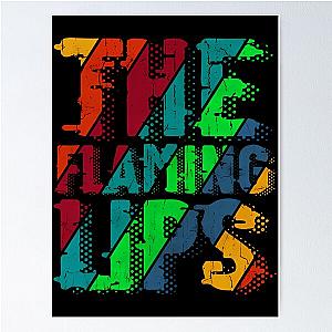 vintage color The Flaming Lips Poster