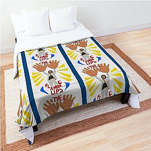 The flaming lips logo Comforter