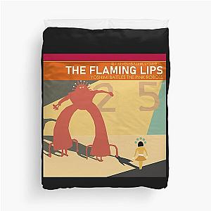 The Flaming Lips "Yoshimi Battles The Pink Robots" Simplified Album Cover Duvet Cover